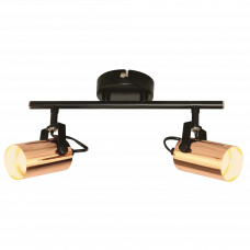 Світильник стельовий подвійний GU10 алюміній 220 В