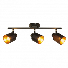 Світильник стельовий з текстильними абажурами 3 лампи E14 500 мм