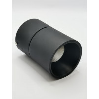 Светильник светодиодный стационарный 12Вт 4000К черный IP20