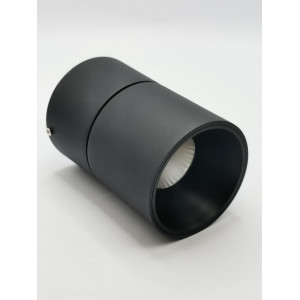 Светильник светодиодный стационарный 12Вт 4000К черный IP20