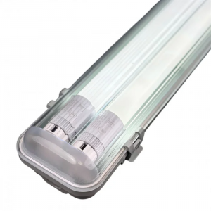 Промышленный led светильник IP65 2×T8 1200 мм с двумя лампами 18 Вт 5000К L...