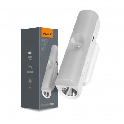 Світильник з подвійним LED світлом та руховим сенсором 2Вт 50-110Лм 3000-6500К для дому