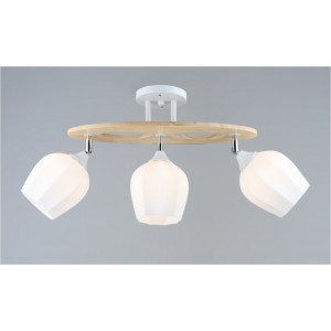 Світильник з регульованим напрямком світла метал/дерево IP20 цоколь Е27