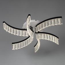 Світлодіодна лед люстра 72 Вт 6 світлових елементів з регулюванням кольору ...