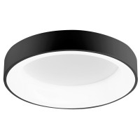 Круглий LED світильник 80 Вт чорного кольору димер 5200 Лм 3000-6500K