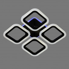 Светодиодная люстра 56+24Вт с RGB-подсветкой, 5 контуров 3000-6500К димер