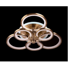 Світлодіодна люстра 7 джерел світла з димером і RGB 168Вт 3000-6500К