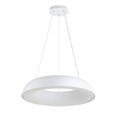 Светодиодная подвесная люстра 300–1200 мм белая 80Вт 3 режима света