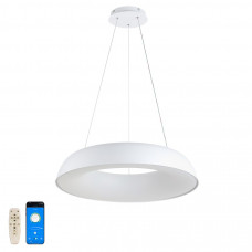 Светодиодная подвесная люстра 300–1200 мм белая 80Вт 3 режима света