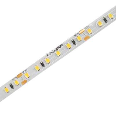 Led стрічка SMD2835 120д.м. 24V IP20 16W 1600Lm 6200К холодний білий, бобіна 5м (ціна 1м)