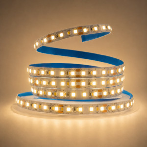Світлодіодна стрічка 48V SMD 2835 22Вт/м 1500 Лм/м теплий білий, 5 метрів (...