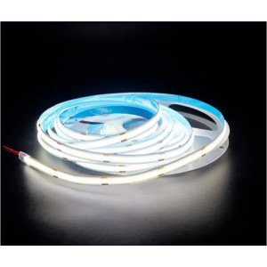 Светодиодная лента COB 220V 10W/м 6500K холодный белый свет 240 LED/м LED STORY (цена 1м)