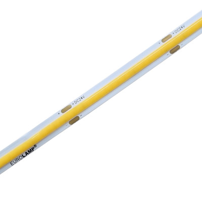 Светодиодная лента COB 320д.м. 24V IP20 10W/m 1000Lm 6500К холодный белый, бобина 5м (цена 1м)