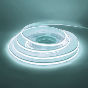 Светодиодная лента COB 320д.м. 24V IP20 10W/m 1000Lm 6500К холодный белый, ...