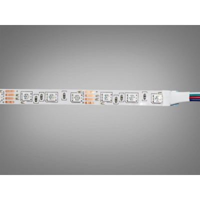 Светодиодная лента RGB SMD 5050 12V 60 д.м. 8Вт 800лм IP20 высокоэффективная (цена 1м)