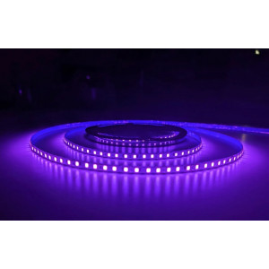 Светодиодная лента SMD2835 12V 120 LED/м 10Вт/м фиолетовая, бобина 5м (цена...
