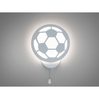 Світлодіодне бра 17Вт біле футбольний м'яч з трьома режимами світла