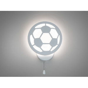 Светодиодное бра 17Вт белое футбольный мяч с тремя режимами света