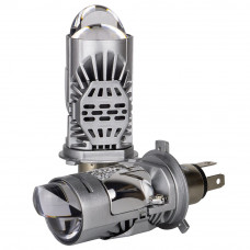 Светодиодные лампы H4 SLE-02 Compact 6000K 30/40W линза ближний/дальний све...