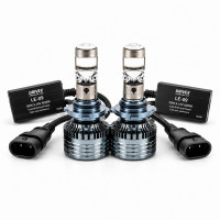Світлодіодні led лампи для авто HB3 LE‑09 50W 9-16V 6000K CAN‑Bus, комплект...