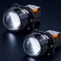 Світлодіодні лінзи в фари BiLED Prisma 3.0" 56/62W 6000K LED комплект - фото №1