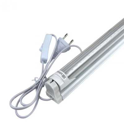 Світильник 60см з біколорною фітолампою (4 червоні, 2 сині) 8 Вт для квітів і рослин + кабель 1м