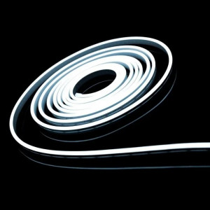 Светодиодный flex неон нейтрально-белый 12В 120д.м. 8×16мм IP65 10Вт/м (цена 1 м)