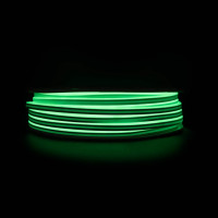 Світлодіодний неон 220V зелений SMD2835 120 LED/м 6×12 мм IP68