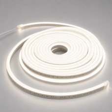 Led неон 24В 5×11 мм 4000К нейтральный белый 8 Вт/м IP65 с подключением, бо...