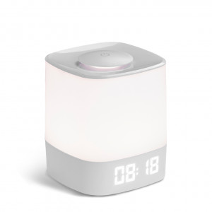 Светодиодный светильник с часами 4Вт 3 режима света димер, USB-C, аккумулят...