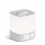 Світлодіодний світильник з годинником 4Вт 3 режими світла димер, USB-C, акумулятор - фото №1