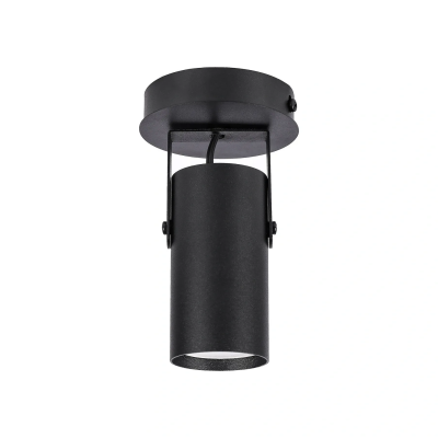 Точковий світильник GU10 чорний металевий