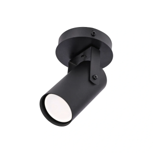 Точковий світильник GU10 чорний металевий