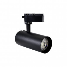 Трековый led светильник 30W 4200K нейтральный свет 2400Lm черный корпус