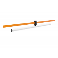 Трековый светильник панорамный 10Вт CRI90 нейтральный светло бело-черный ко...