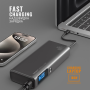 Универсальный повербанк 20000 мА·ч 130W, USB-C, быстрая зарядка Power Delivery - фото №5