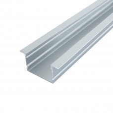 Led профиль для врезного монтажа ЛПВ20 20х30 анодированный 2 метра (цена 1м...