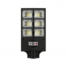 Вуличний led ліхтар на сонячній батареї 30W IP65 6400К з датчиком руху та п...