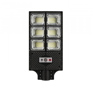 Вуличний led ліхтар на сонячній батареї 30W IP65 6400К з датчиком руху та п...