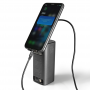 Внешний аккумулятор 20000 мА·ч с быстрой зарядкой PD100W, USB-C/USB-A, 130W - фото №7