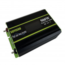 Инвертор 12/240В чистый синус 500Вт с пиковой мощностью 1000Вт Premium