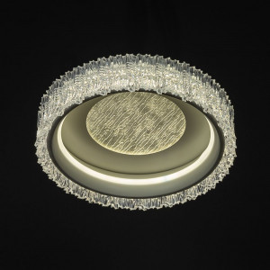 Люстра дизайнерська led біла 114Вт Ø34 см 3200-6000К регулювання яскравості, пульт ДУ