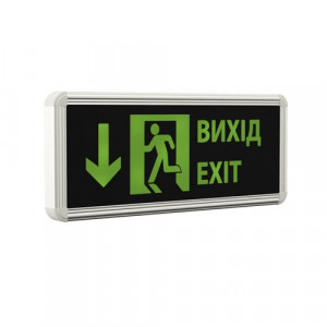 Світильник аварійного освітлення EXIT / ВИХІД 1-сторонній 3W