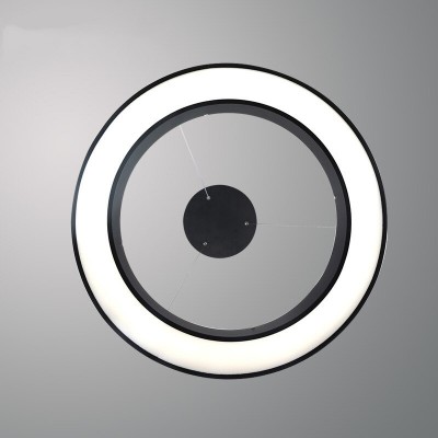 Люстры подвесные лед Hollow Round 0.6м 48W 5000К 4320Лм Led-Story PREMIUM