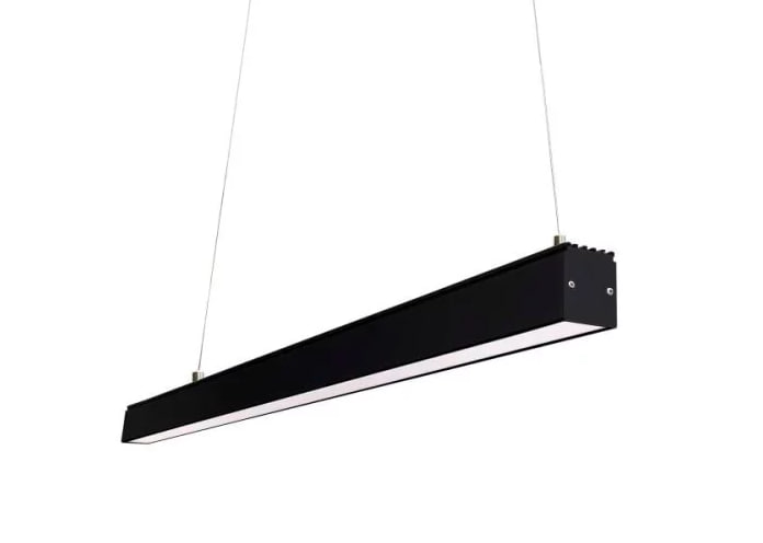 Линейный светильник подвесной 40W 4000К 1200мм черный Led-Story Profi