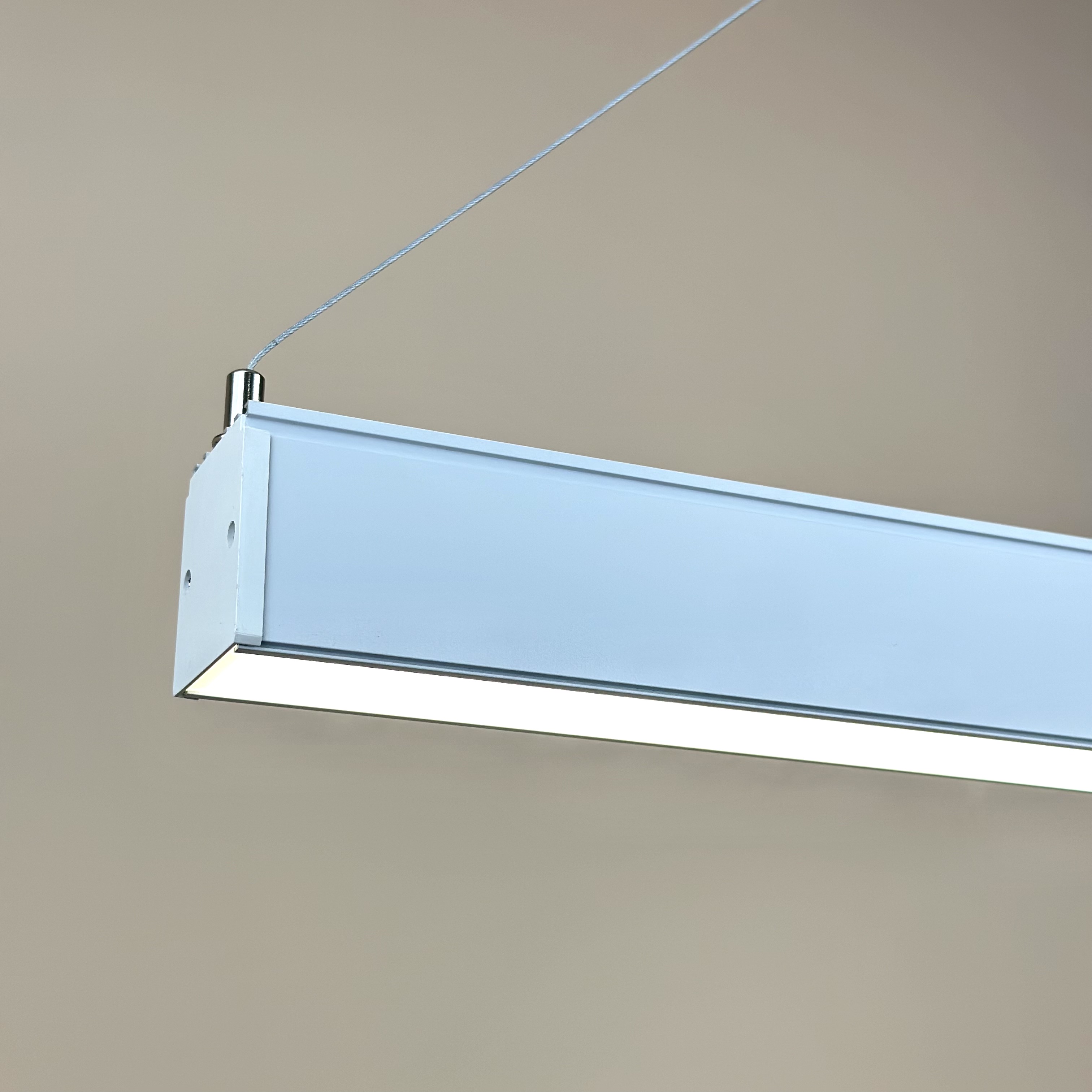 Линейный светильник подвесной Profi 40W 5000К 1200мм белый Led-Story