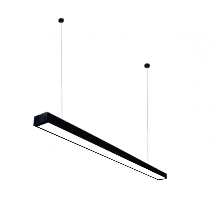 Подвесной светильник 36W 2880Lm 5000К 120см черный (металл) LIGHT