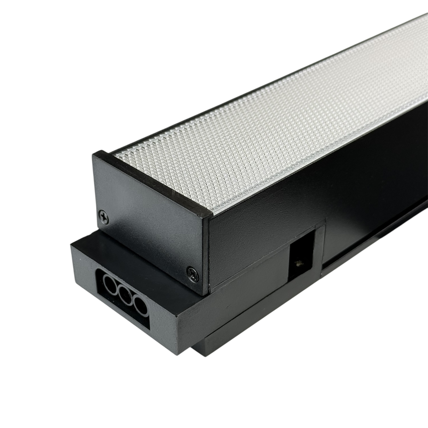 Светильники 50W линейные 120 см 5000K 220V Black магистральные (можно соединять)