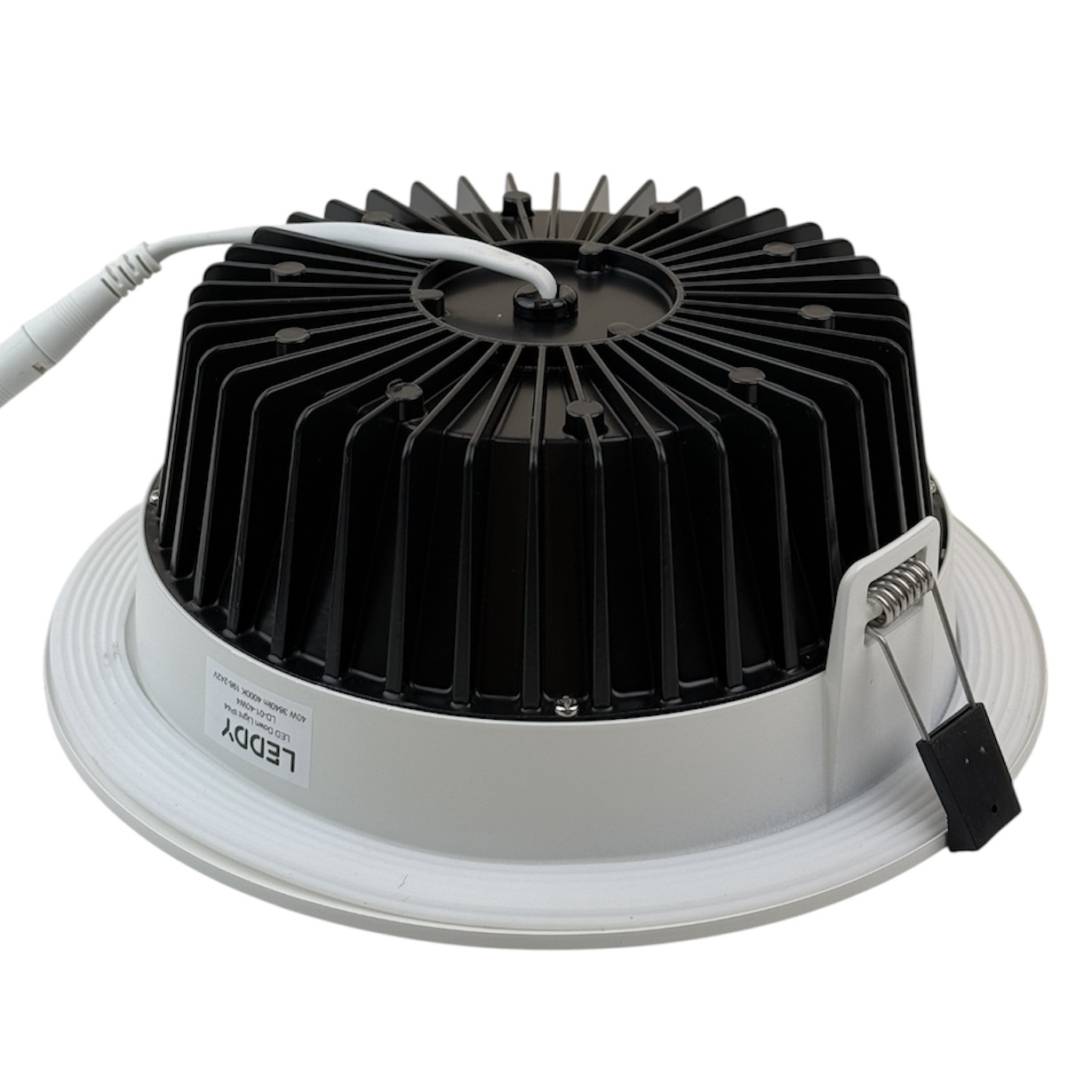Врезной светодиодный светильник DownLight Leddy 40W IP 44 Pf 0.98 4000K UGR <19 PREMIUM