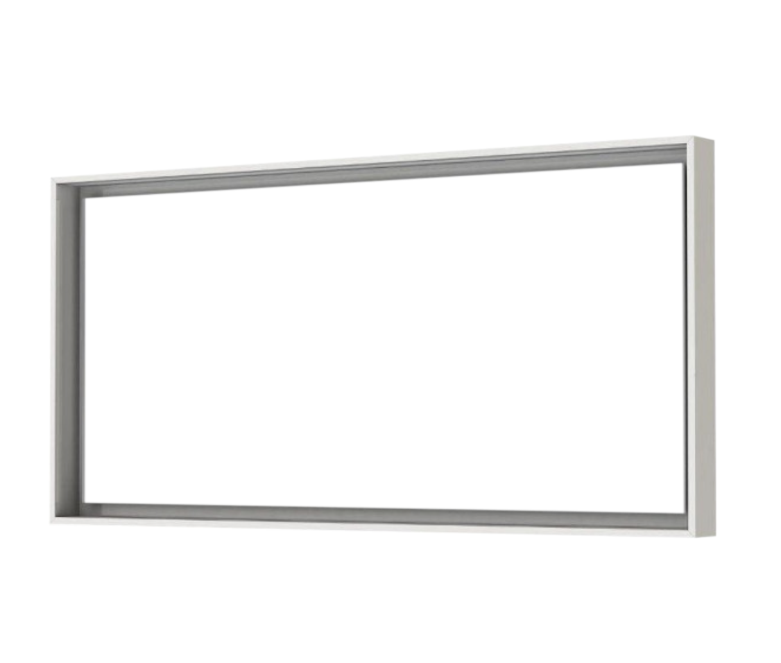 Рамка для LED панели 1200×600 из алюминия для накладного монтажа